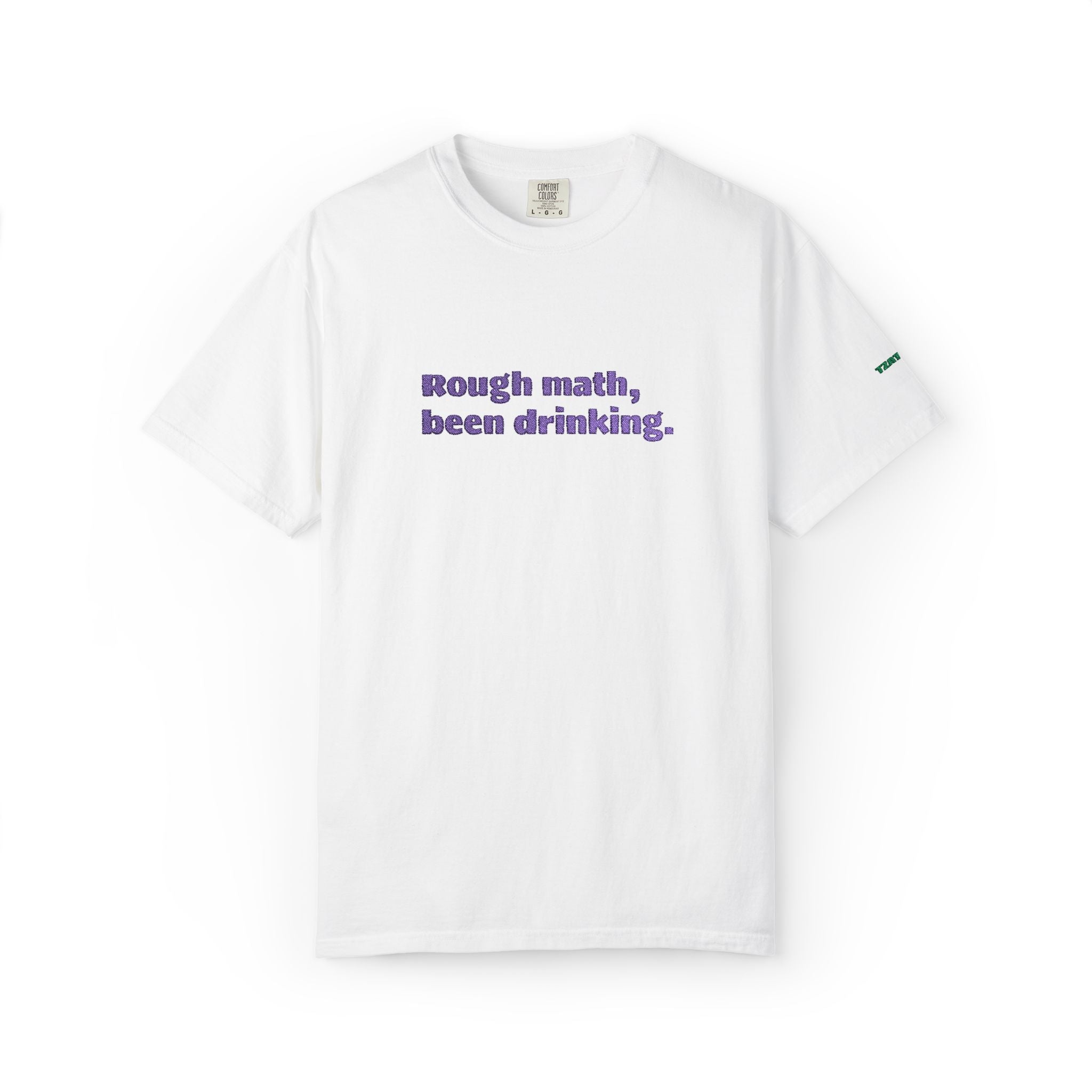 Rough Math - Plain White Tee